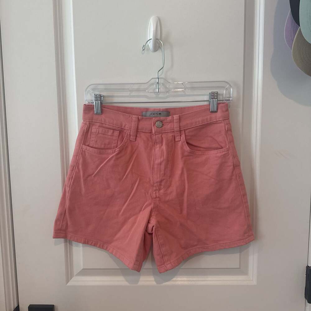Joe's Jeans High Waist Vintage Easy Denim Shorts in Rose